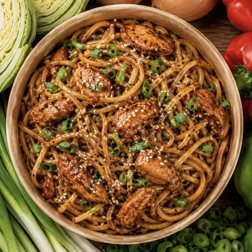 Noodles with Chicken