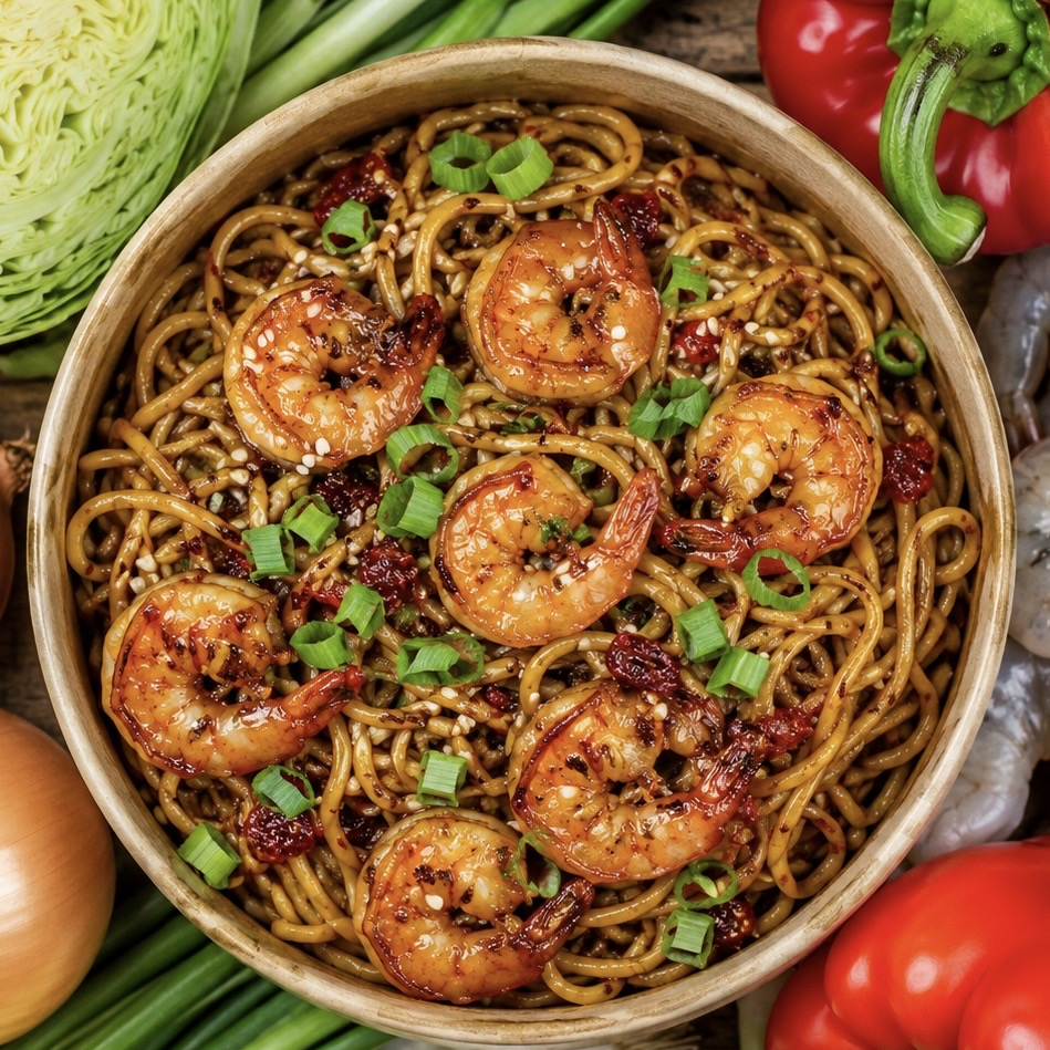 Noodles with Shrimp